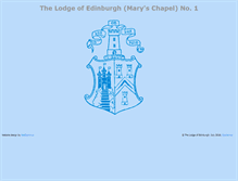 Tablet Screenshot of lodgeofedinburgh.org.uk